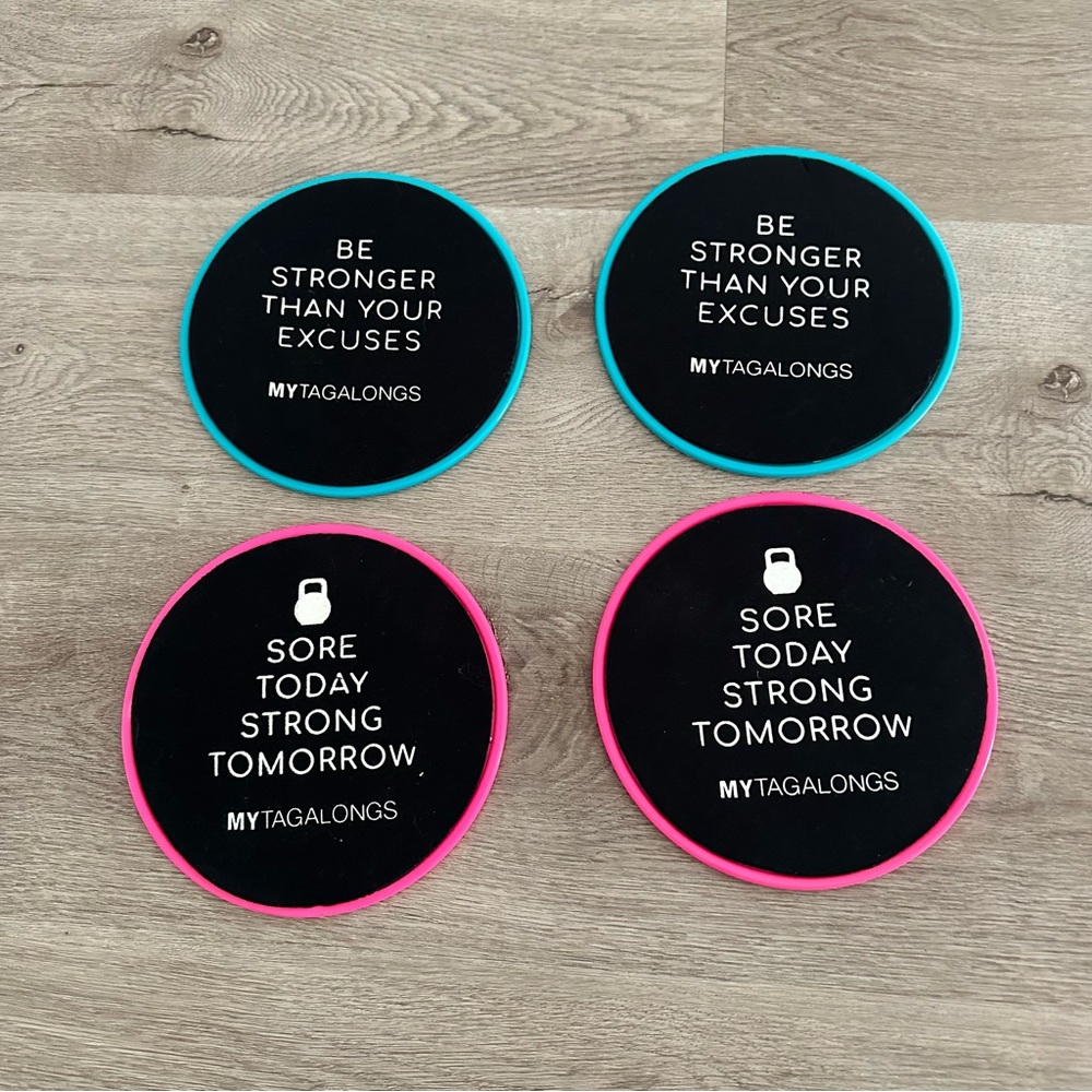 Work Out Sliding Discs - Set of 2